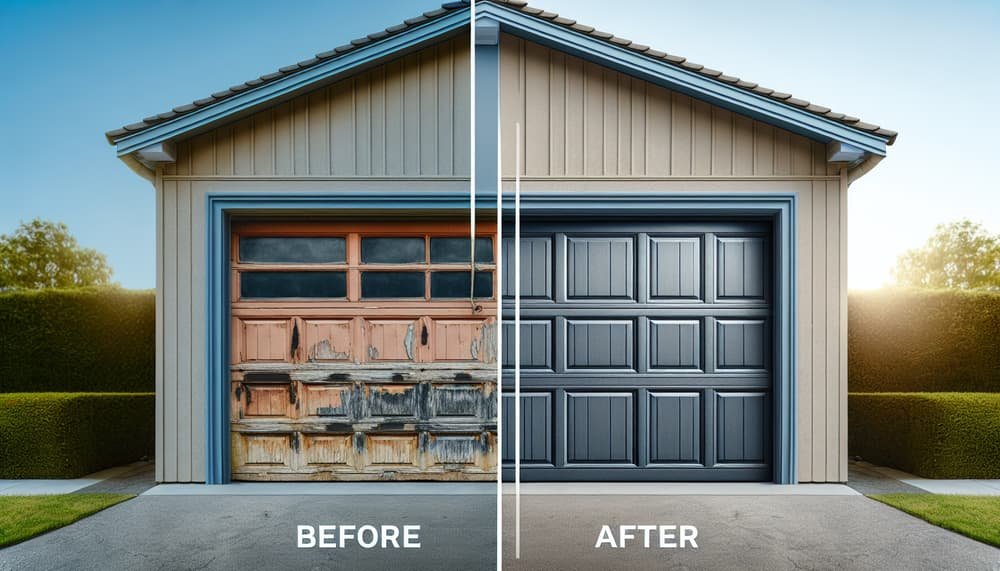 Garage door work in Salem