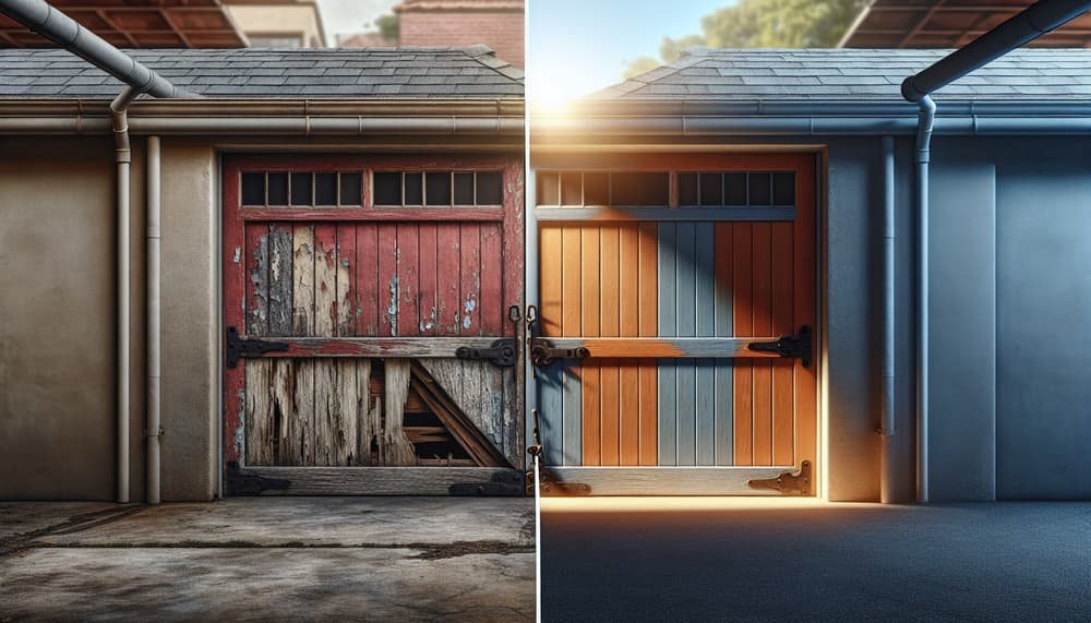 Garage door work in Bedford