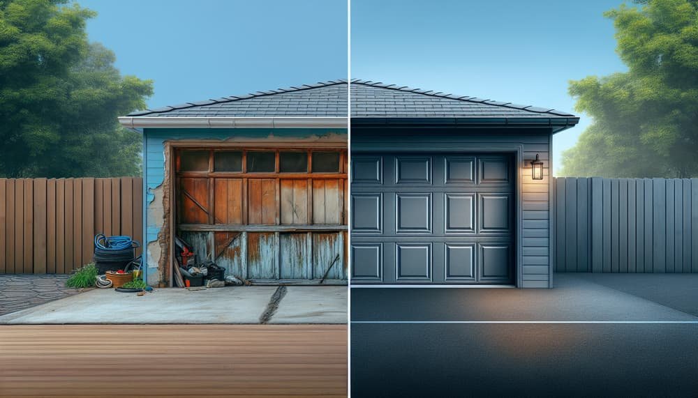 Garage door work in Andover