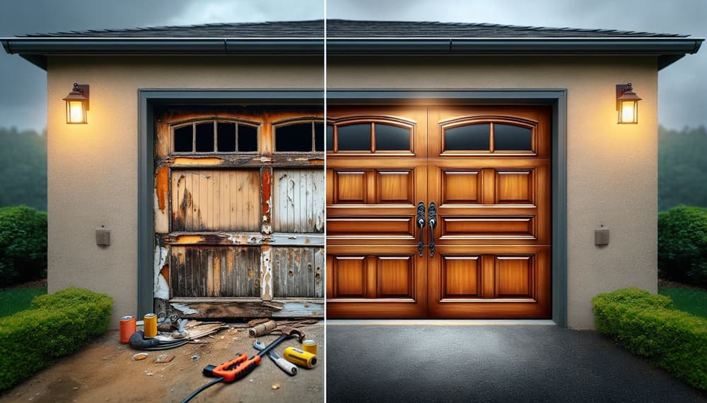 Garage door work in Dunstable