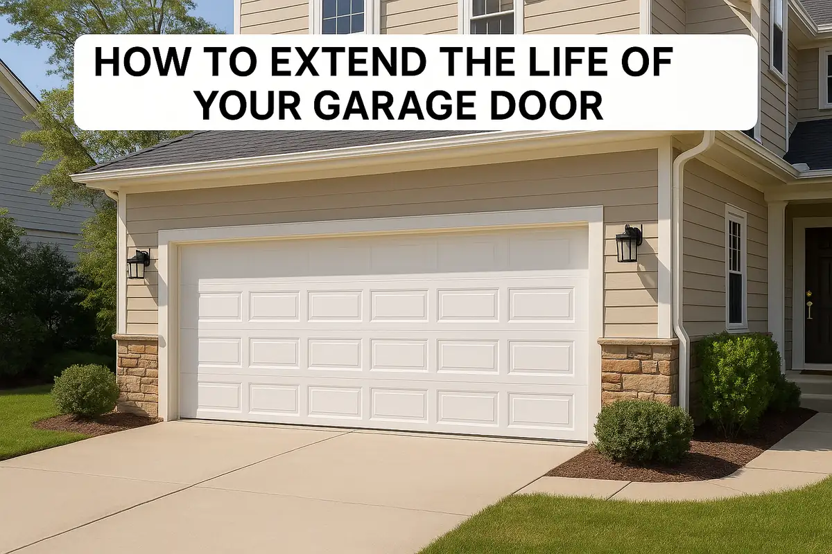 How to Extend the Life of Your Garage Door | Sandia Garage Door Repair