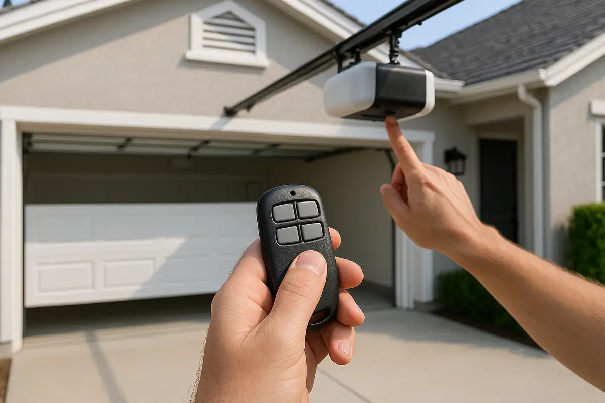 How to Program Your Garage Door Remote with Sandia Garage Door Repair