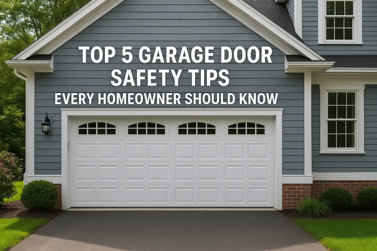 Top 5 Garage Door Safety Tips Every Homeowner Should Know | Sandia Garage Door Repair