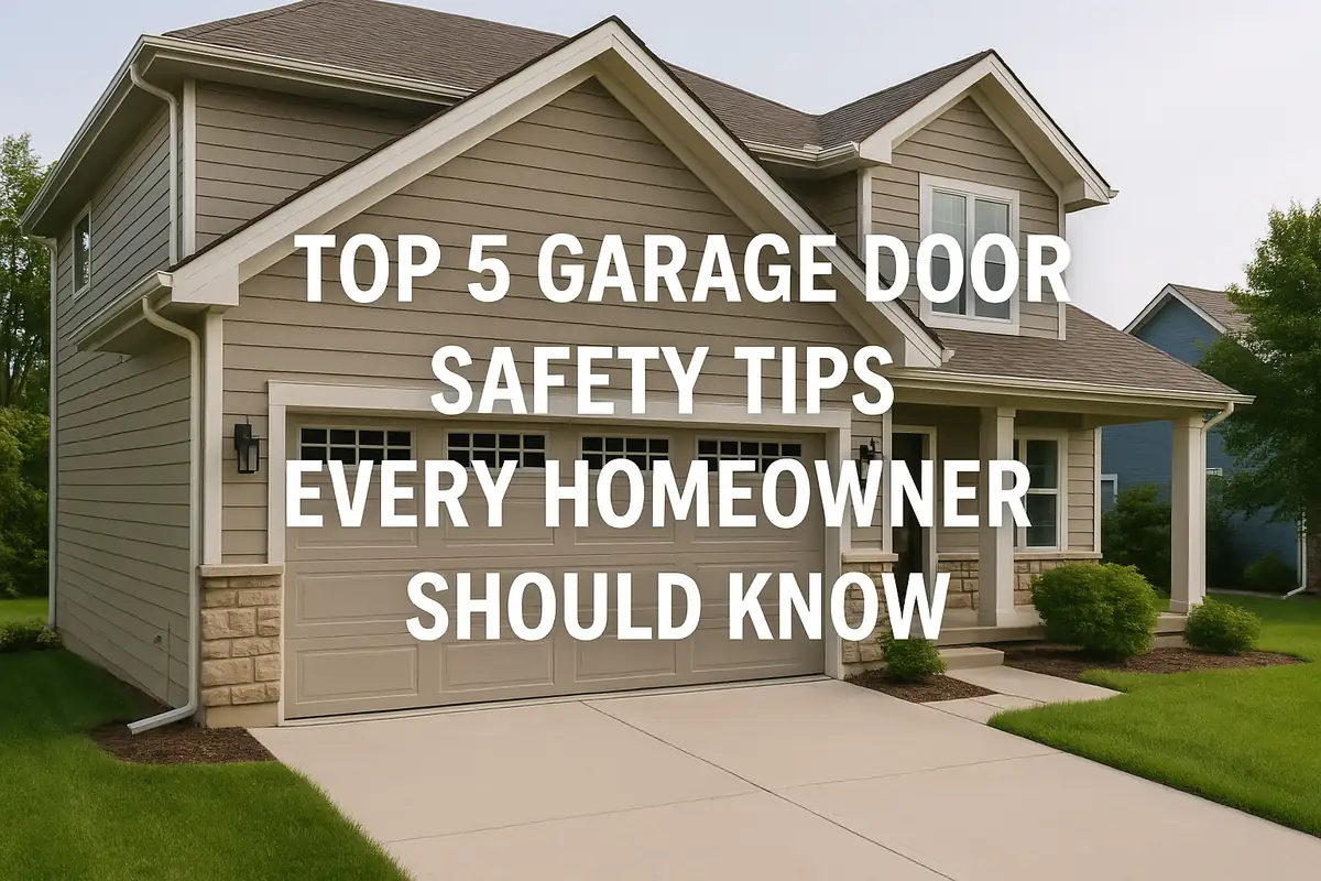 Top 5 Garage Door Safety Tips Every Methuen Homeowner Should Know