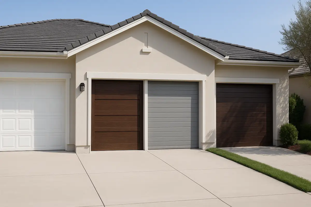 Understanding Different Garage Door Materials: A Guide by Sandia Garage Door Repair