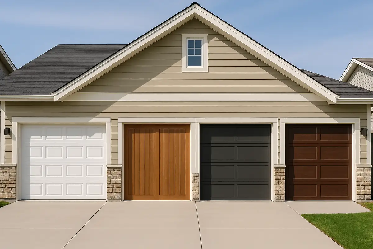 Understanding Different Garage Door Materials: A Guide from Sandia Garage Door Repair in Methuen, MA
