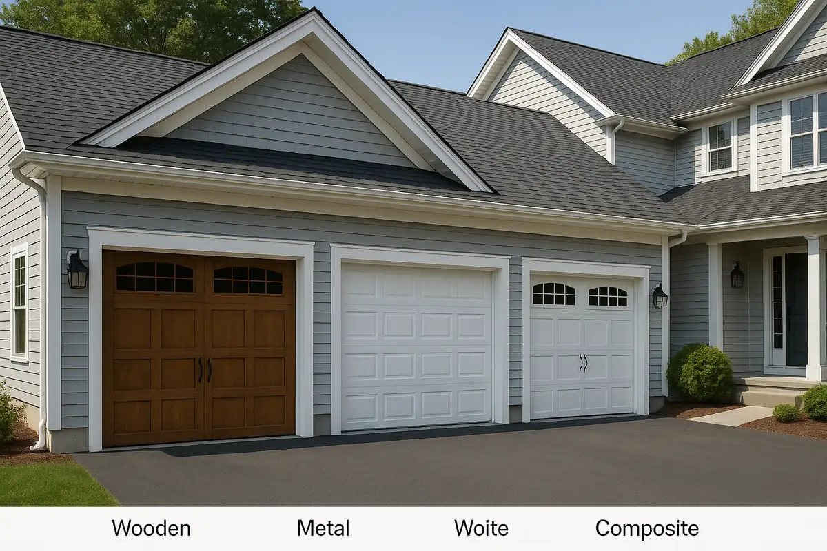 Understanding Different Garage Door Materials | Sandia Garage Door Repair