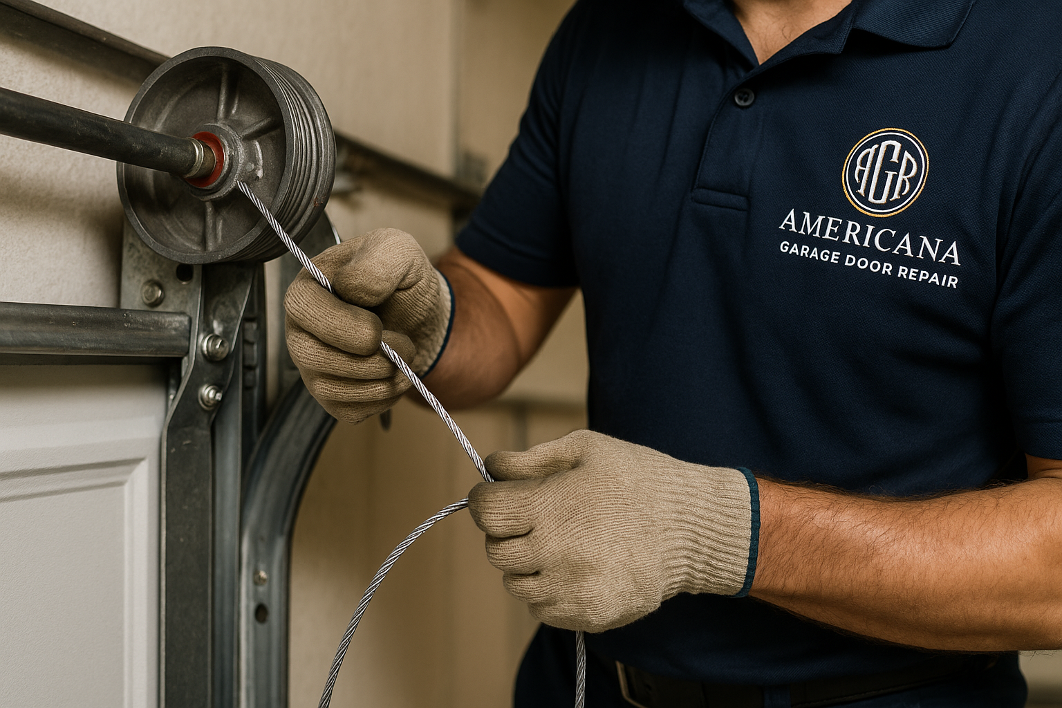 Garage Door Cable Repair in Haverhill