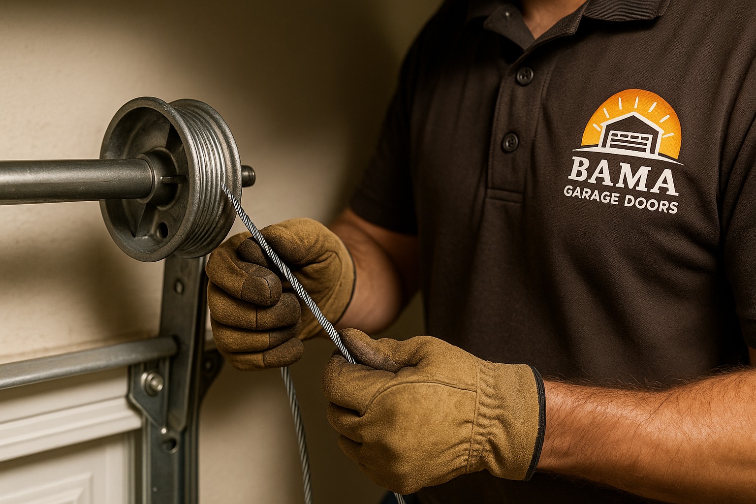 Garage Door Cable Repair in Tewksbury