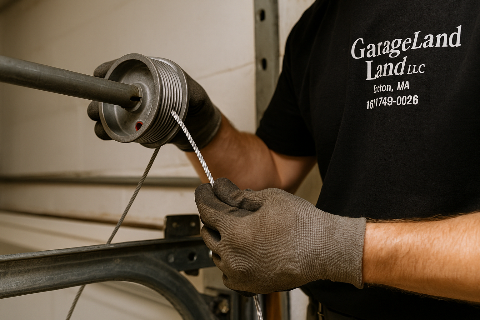 Garage Door Cable Repair in Wilmington