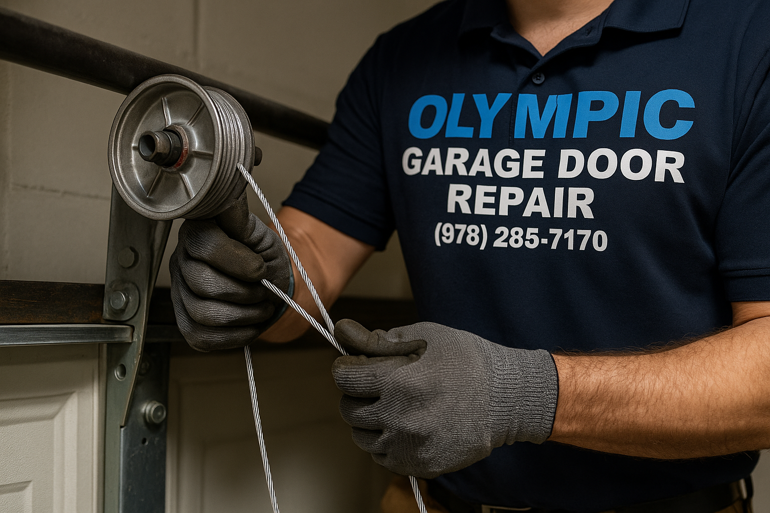 Garage Door Cable Repair in Georgetown