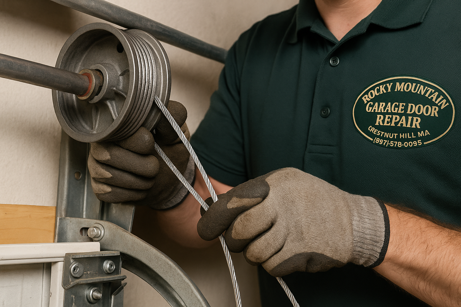Garage Door Cable Repair in Ballardvale