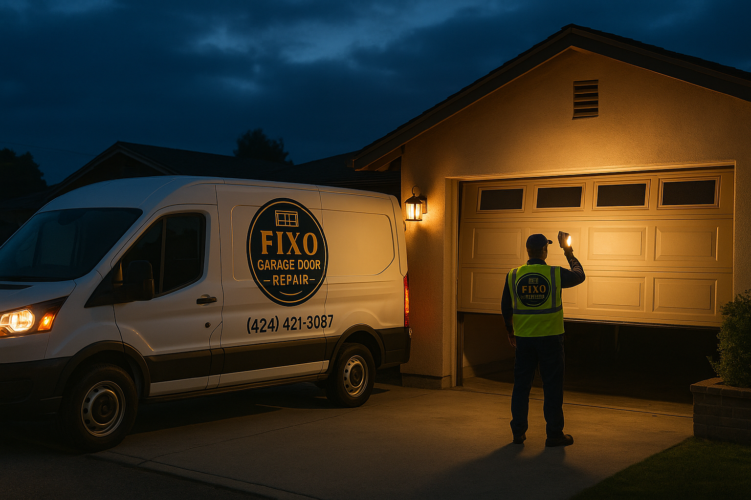 Emergency Garage Door Repair in Bedford