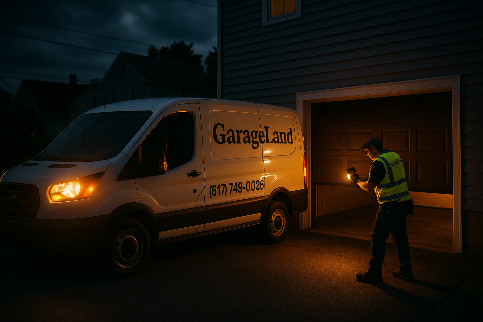 Emergency Garage Door Repair in Lowell