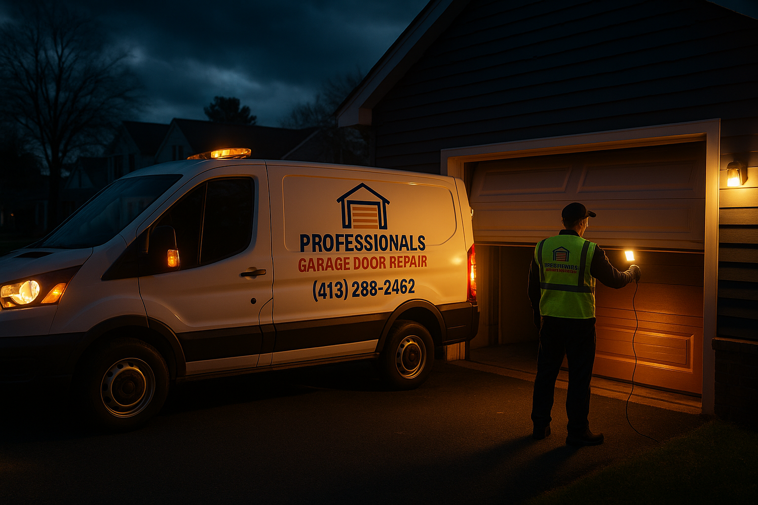 Emergency Garage Door Repair in North Reading