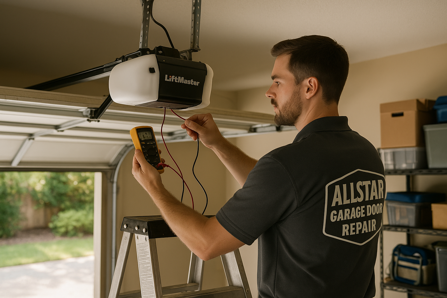 Garage Door Opener Repair in Andover