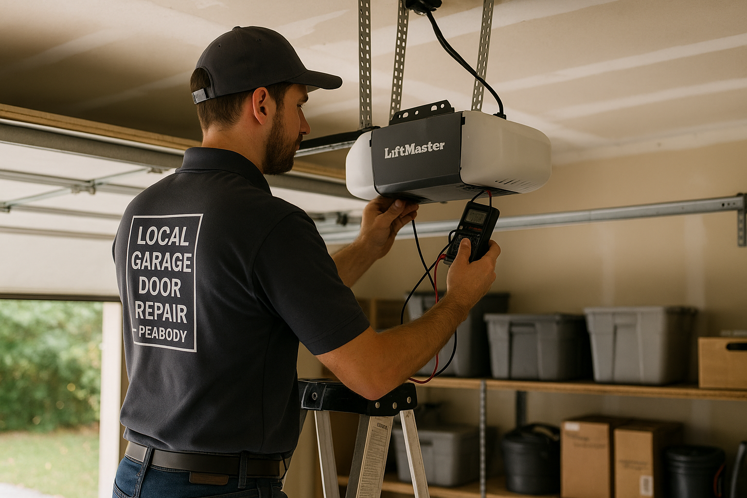 Garage Door Opener Repair in Newton
