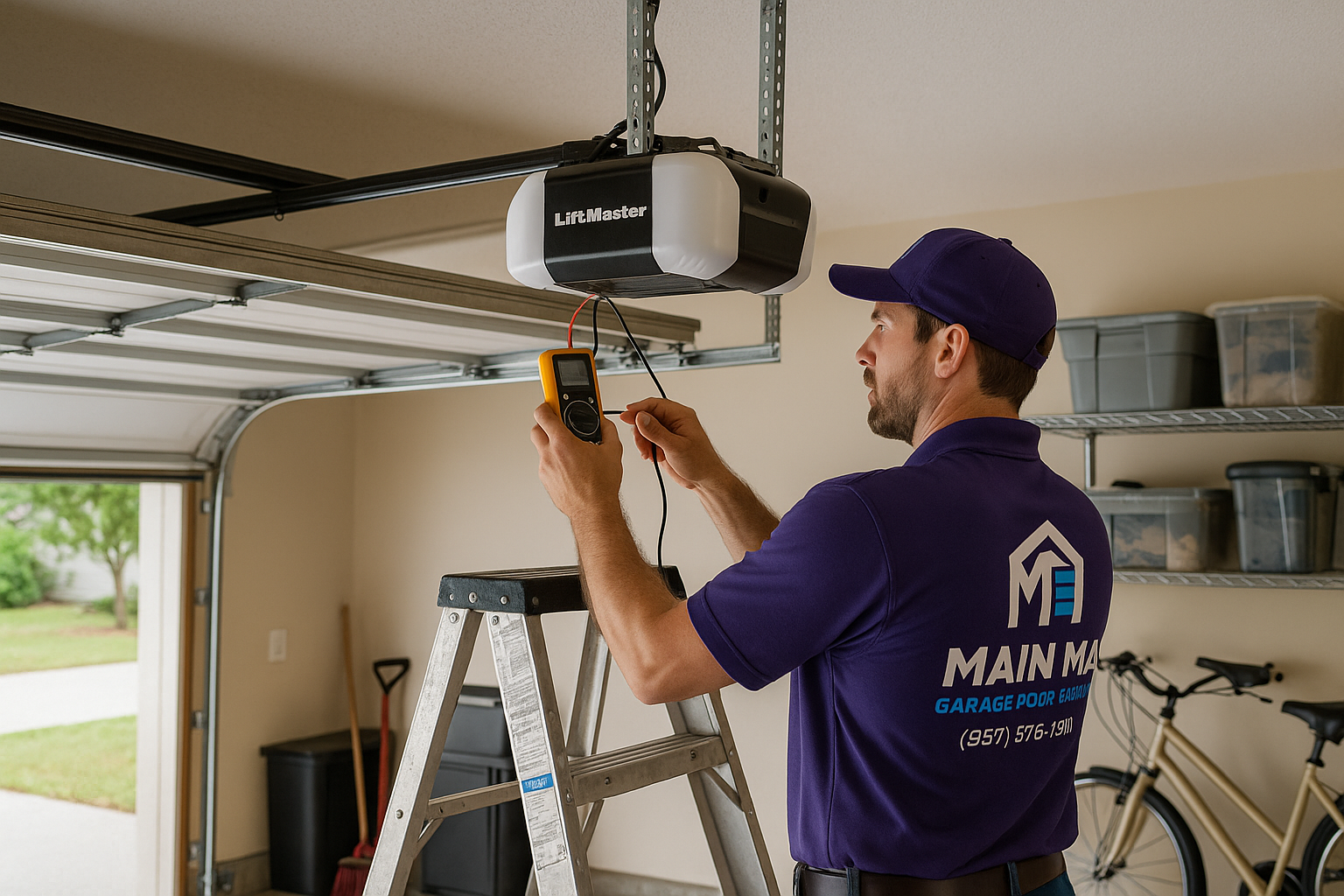Garage Door Opener Repair in Dracut