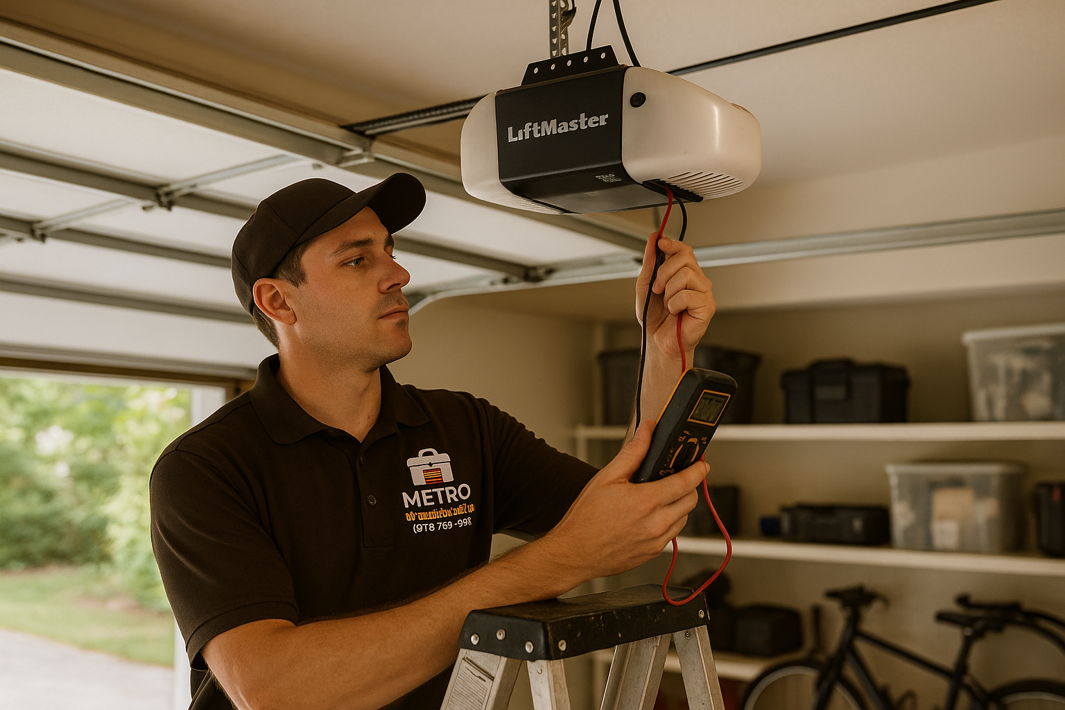 Garage Door Opener Repair in Tewksbury