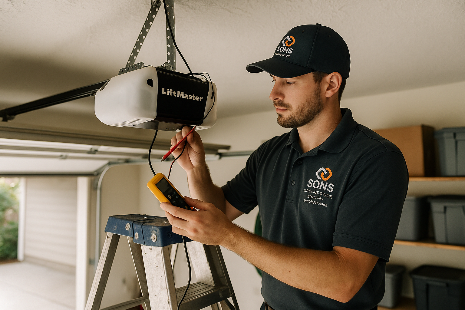 Garage Door Opener Repair in West Newbury
