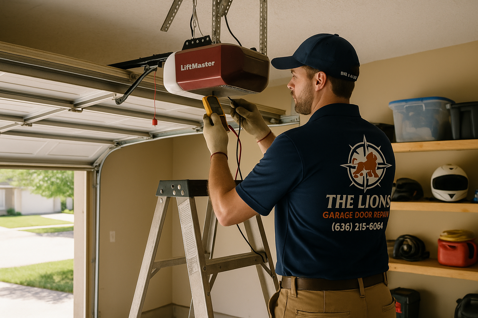 Garage Door Opener Repair in North Reading