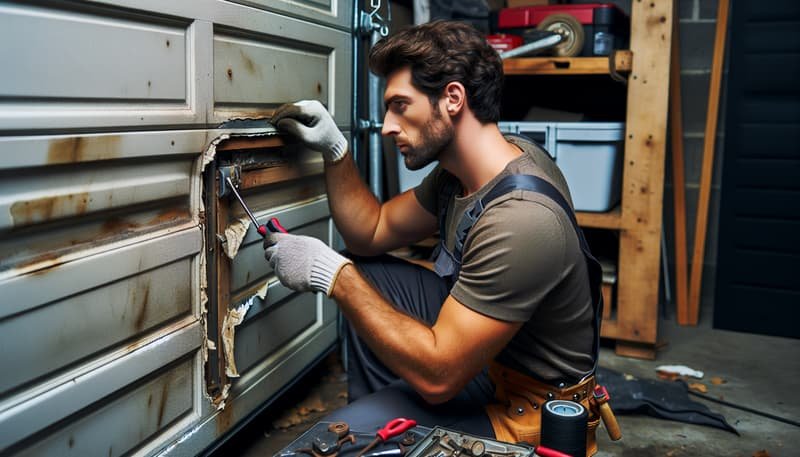 Garage Door Panel Replacement service in Windham