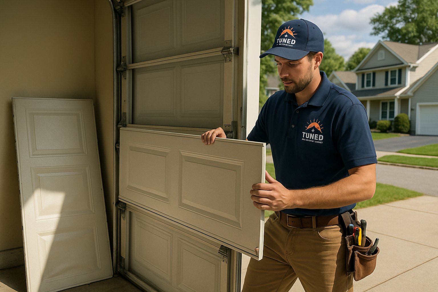 Garage Door Panel Replacement