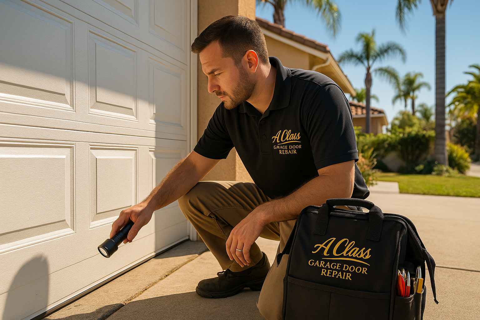 Garage door work in Hamilton