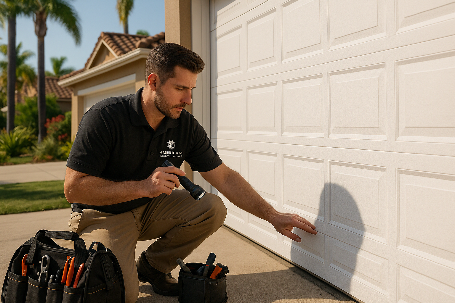 Garage door work in Brentwood