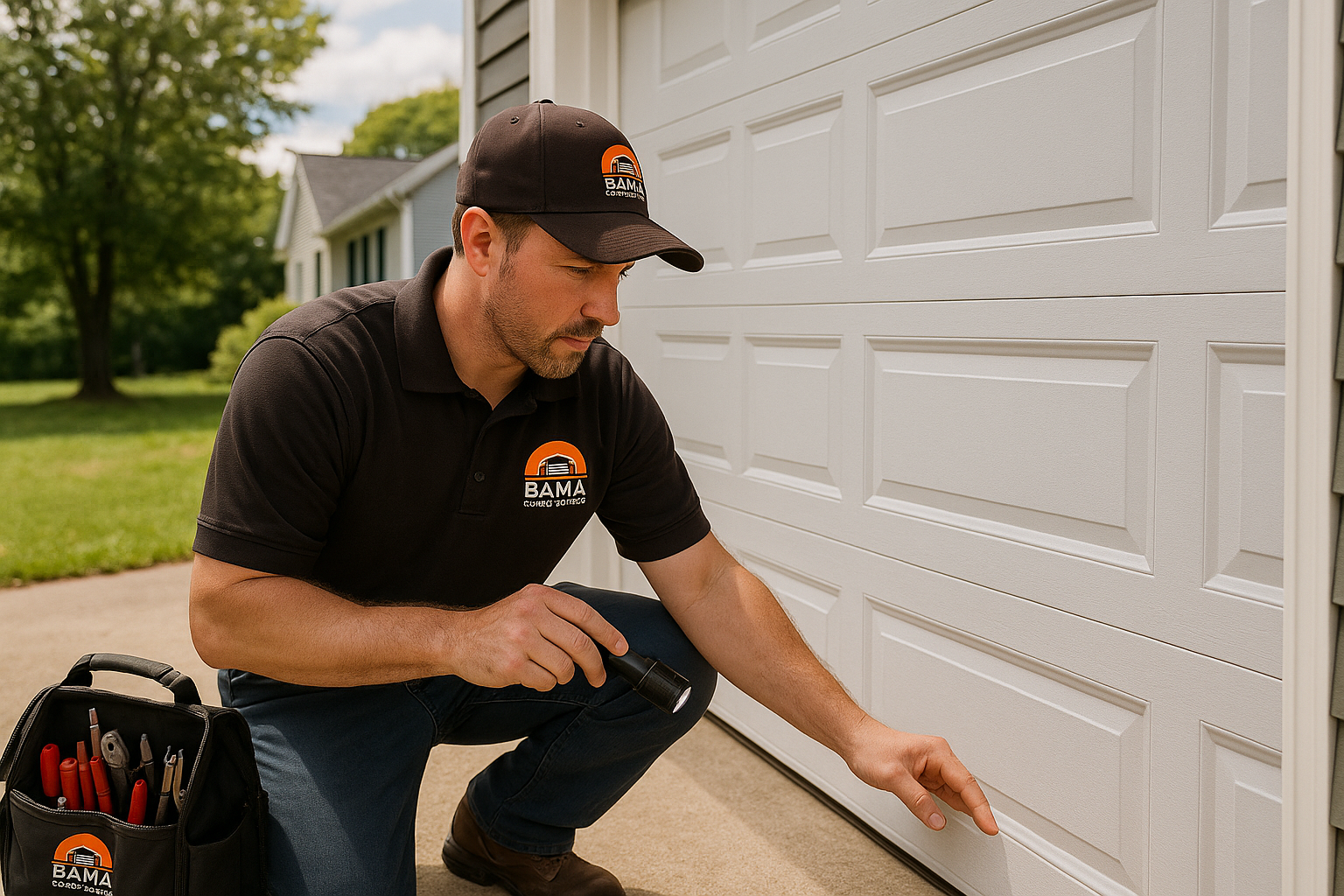 Garage door work in Middleton