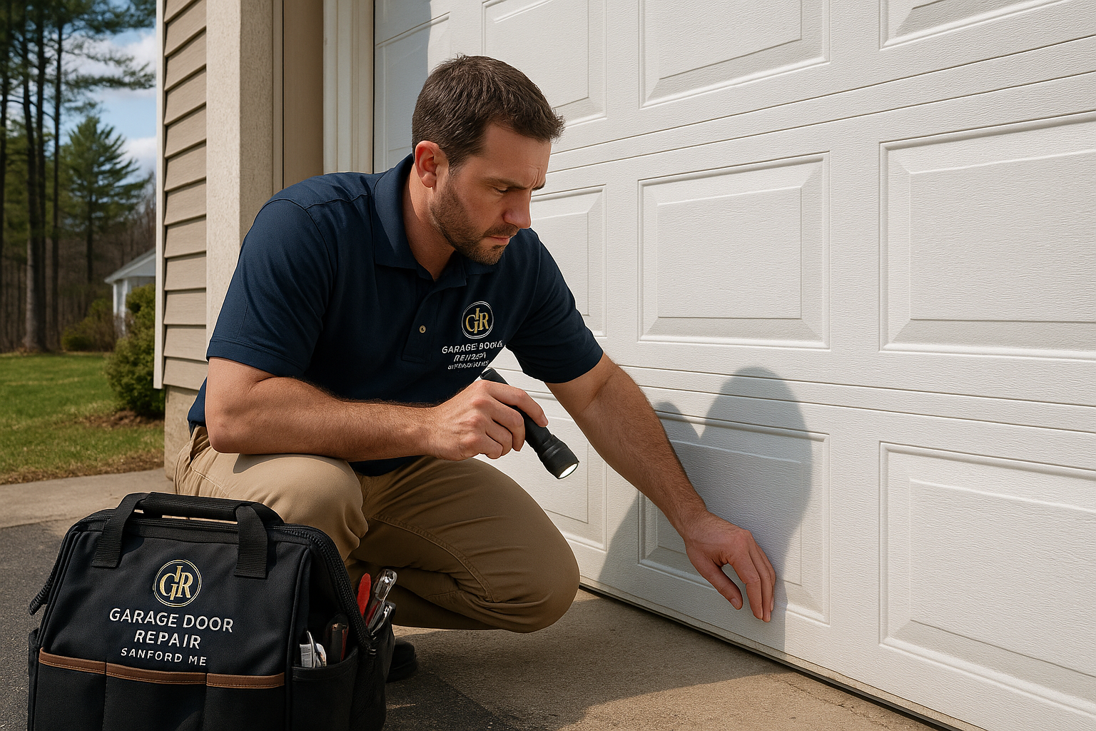 Garage door work in Newton