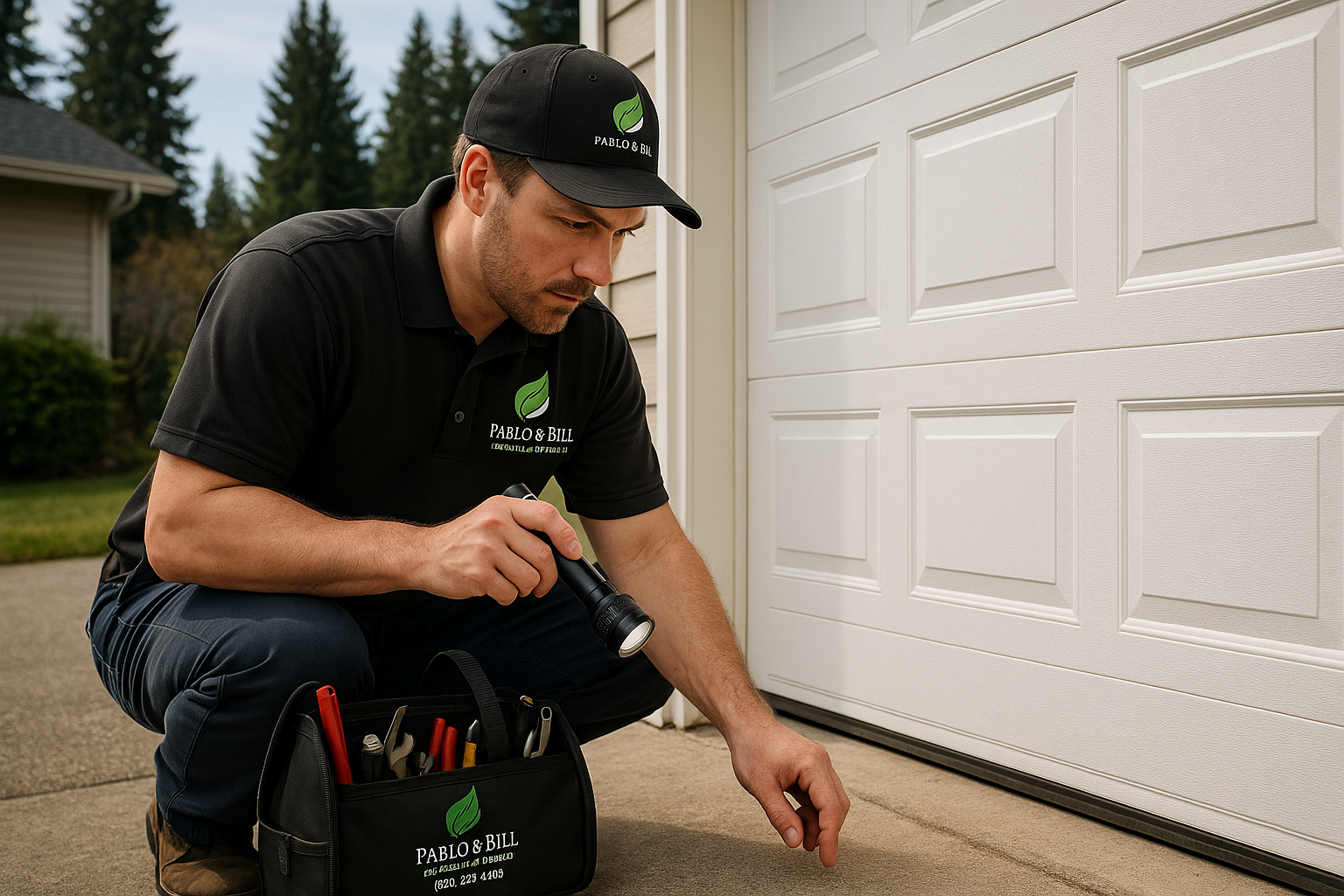Garage door work in Reading