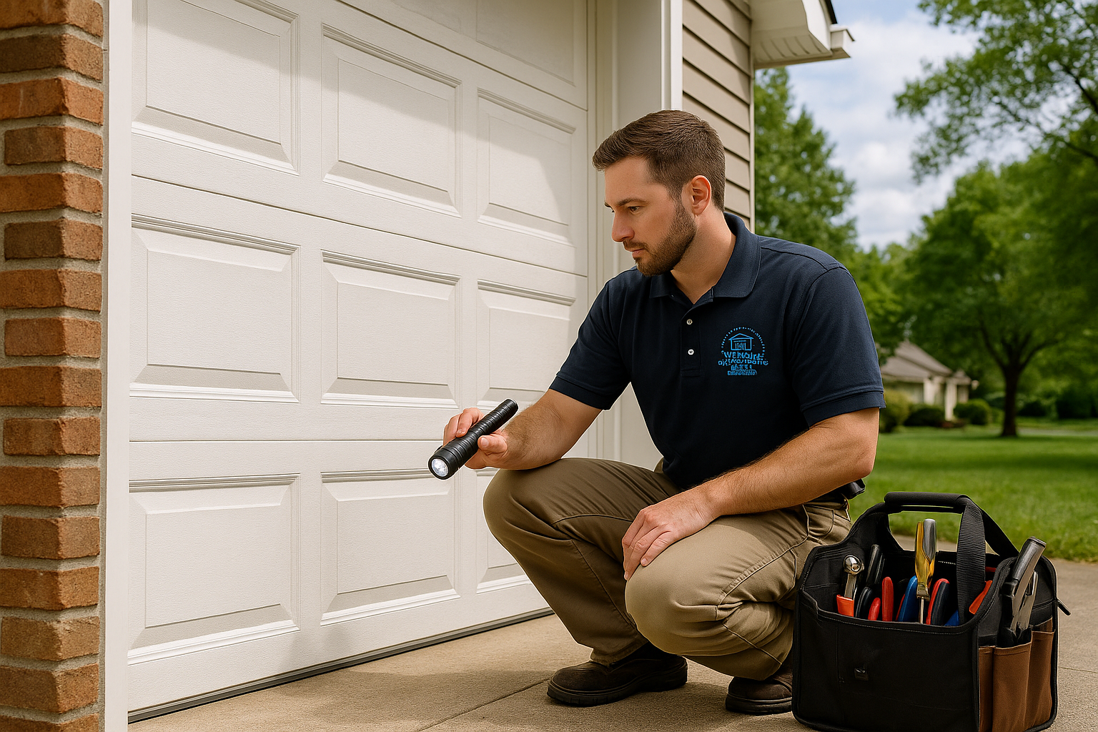 Garage door work in Groveland