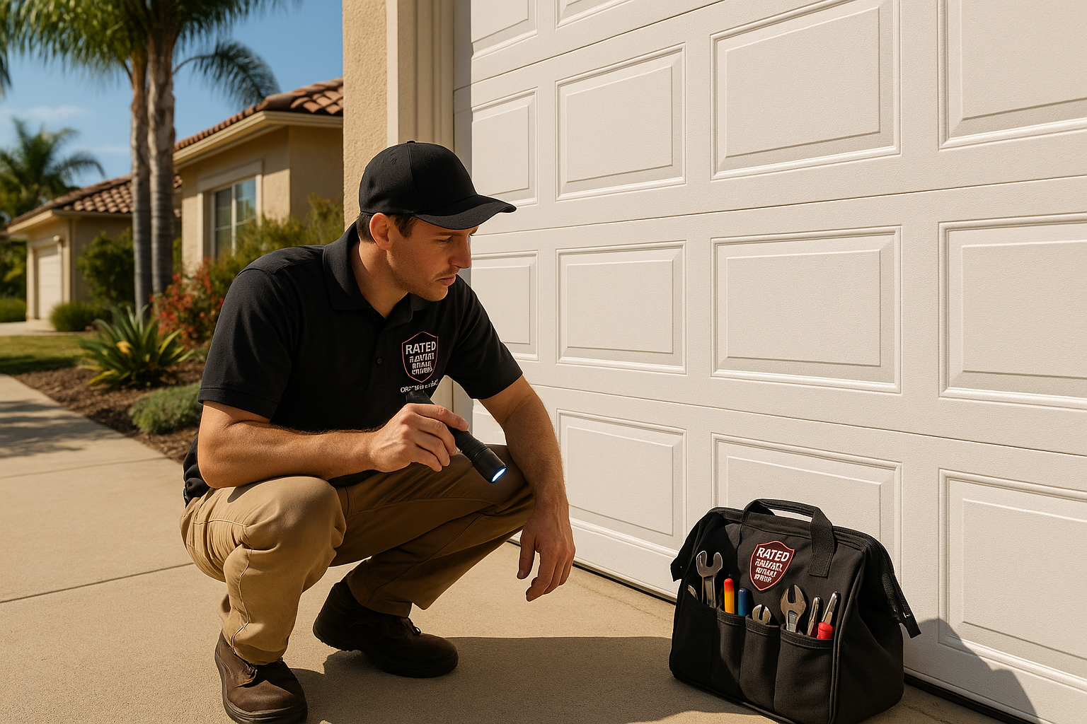 Garage door work in Boxford