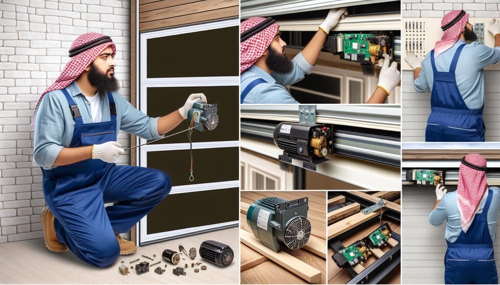 Garage door work in East Kingston