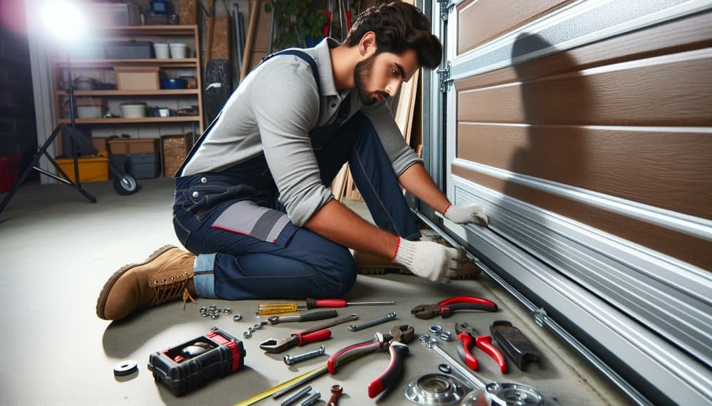 Garage door work in Bedford
