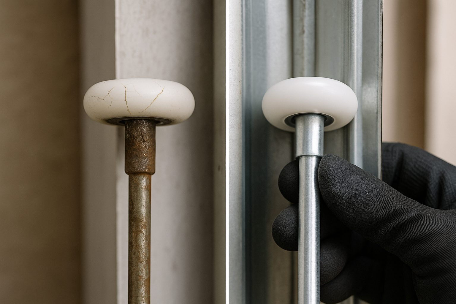 Garage Door Roller Replacement in North Billerica