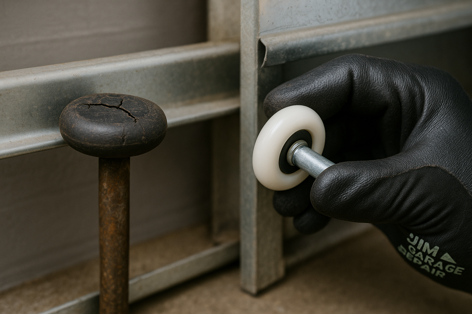 Garage Door Roller Replacement in Pelham