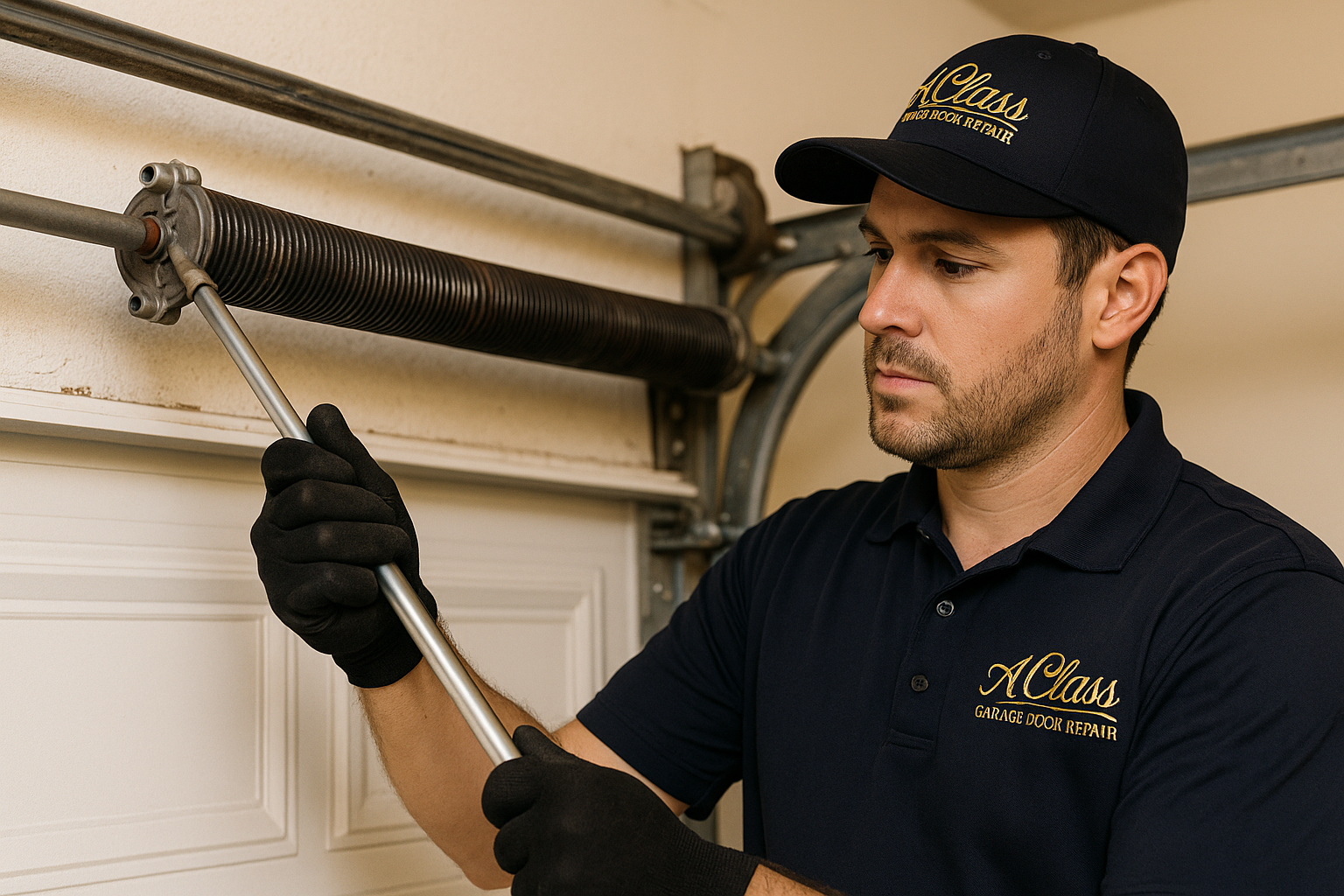 Garage Door Spring Repair in Georgetown