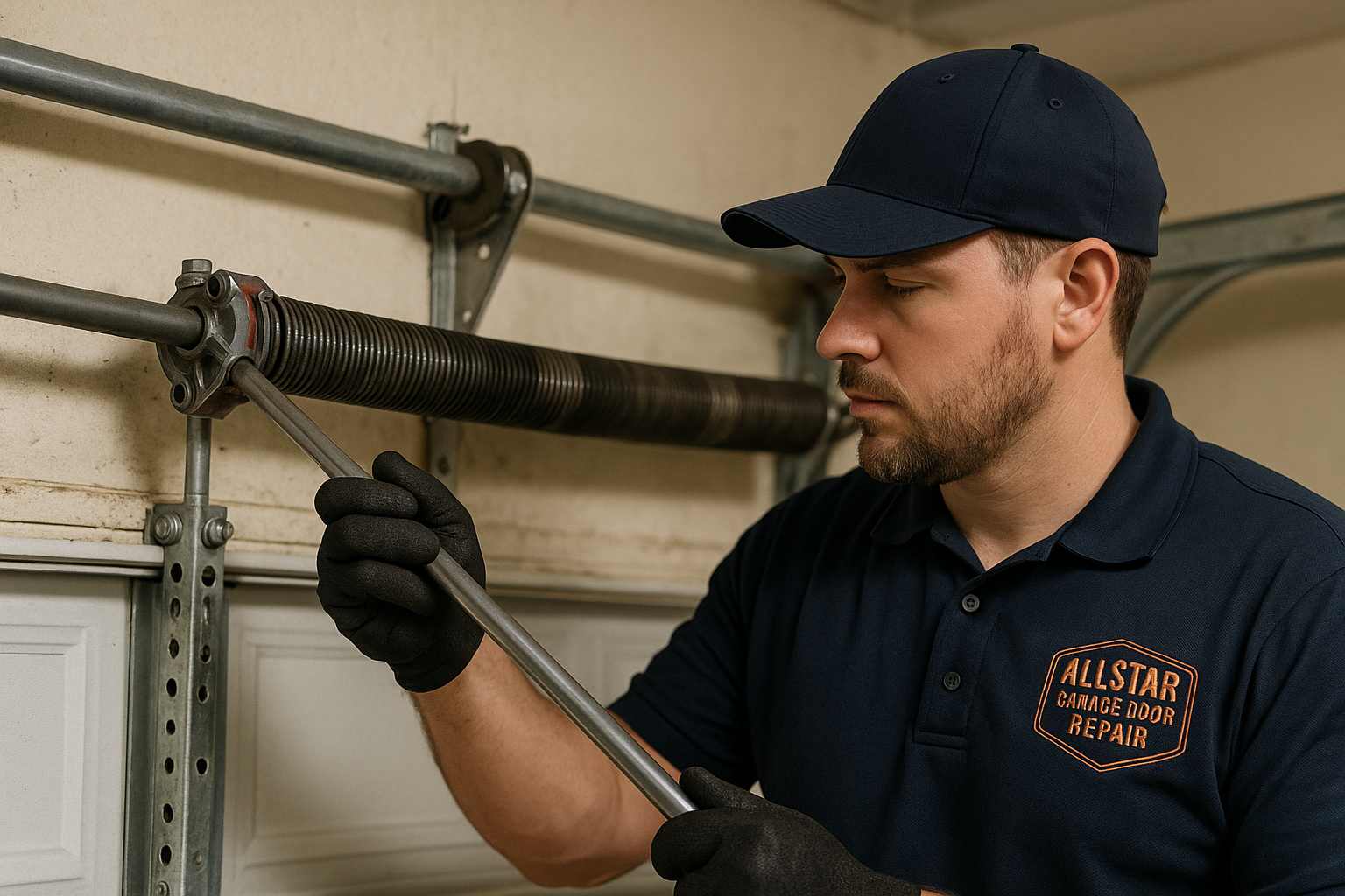 Garage Door Spring Repair in Hudson
