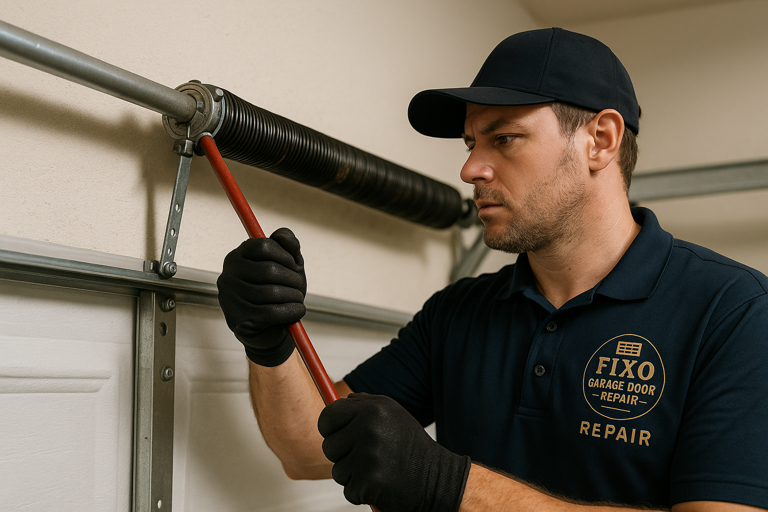 Garage Door Spring Repair in East Hampstead
