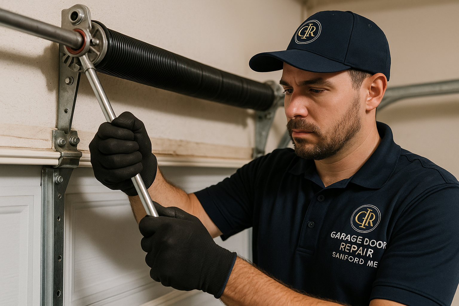 Garage Door Spring Repair in Stoneham