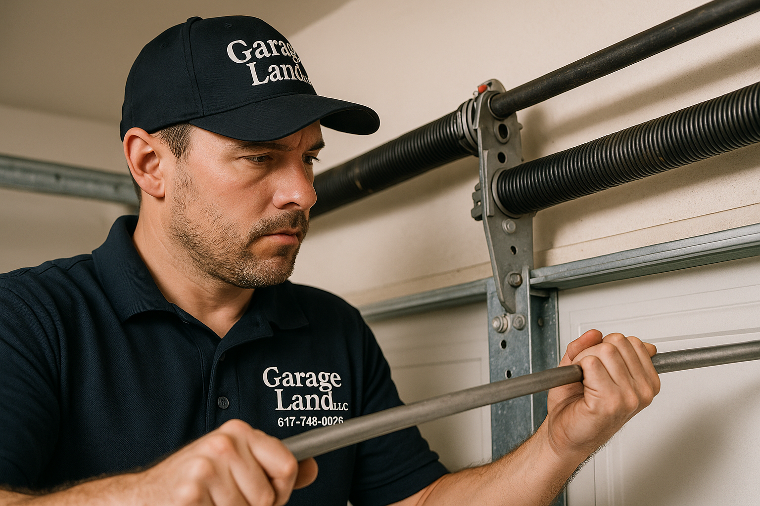 Garage Door Spring Repair in Hamilton