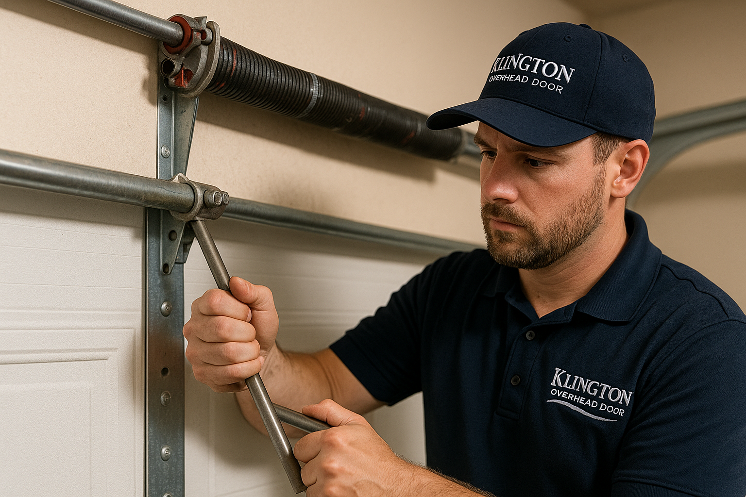 Garage Door Spring Repair in Lowell