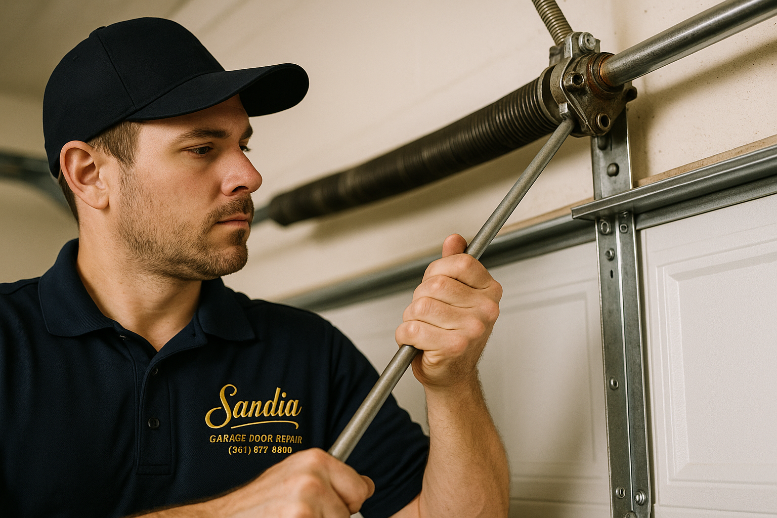 Garage Door Spring Repair in Bedford
