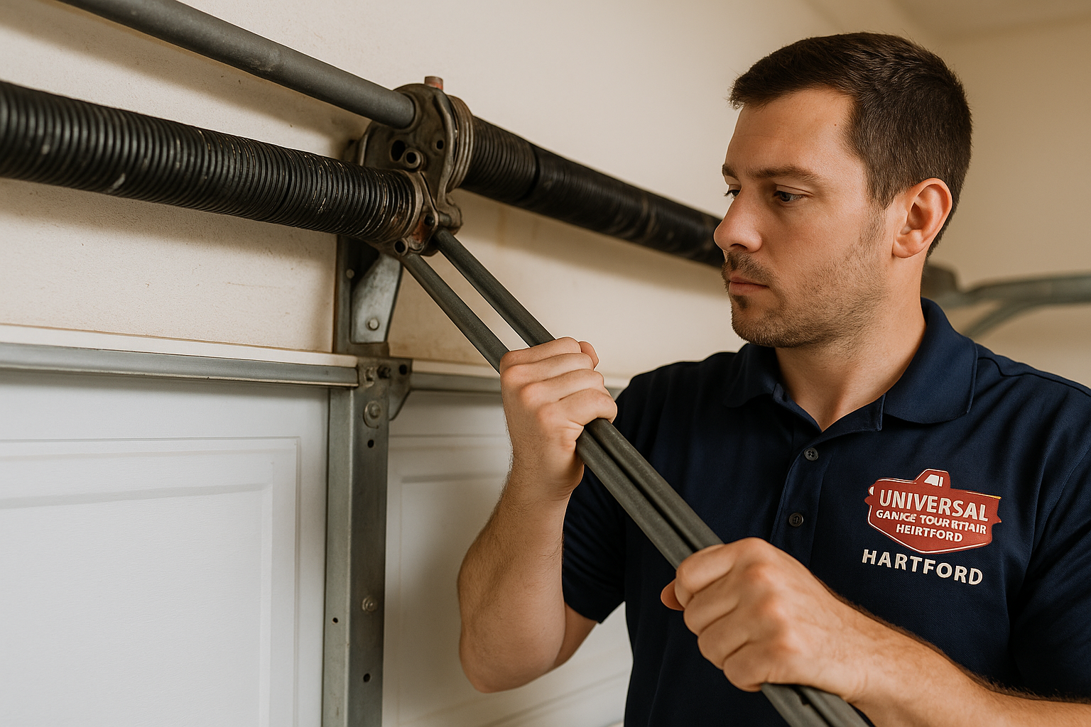 Garage Door Spring Repair in Merrimac